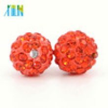 IB00120 Hyacinth venta caliente moda Shamballa suelta Crystal Pave Clay Beads para accesorios de vestir